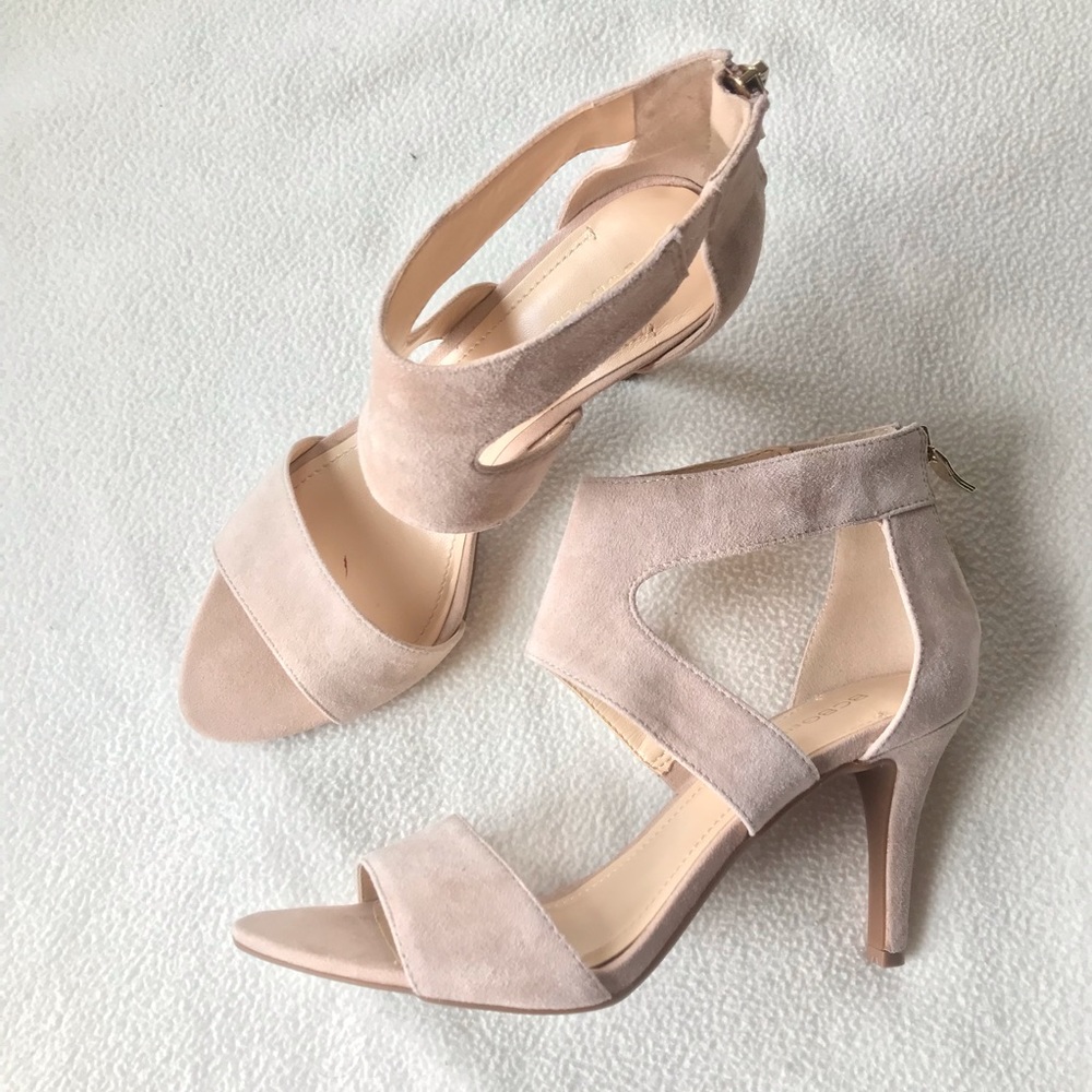 BCBG Mavel Nude Heels